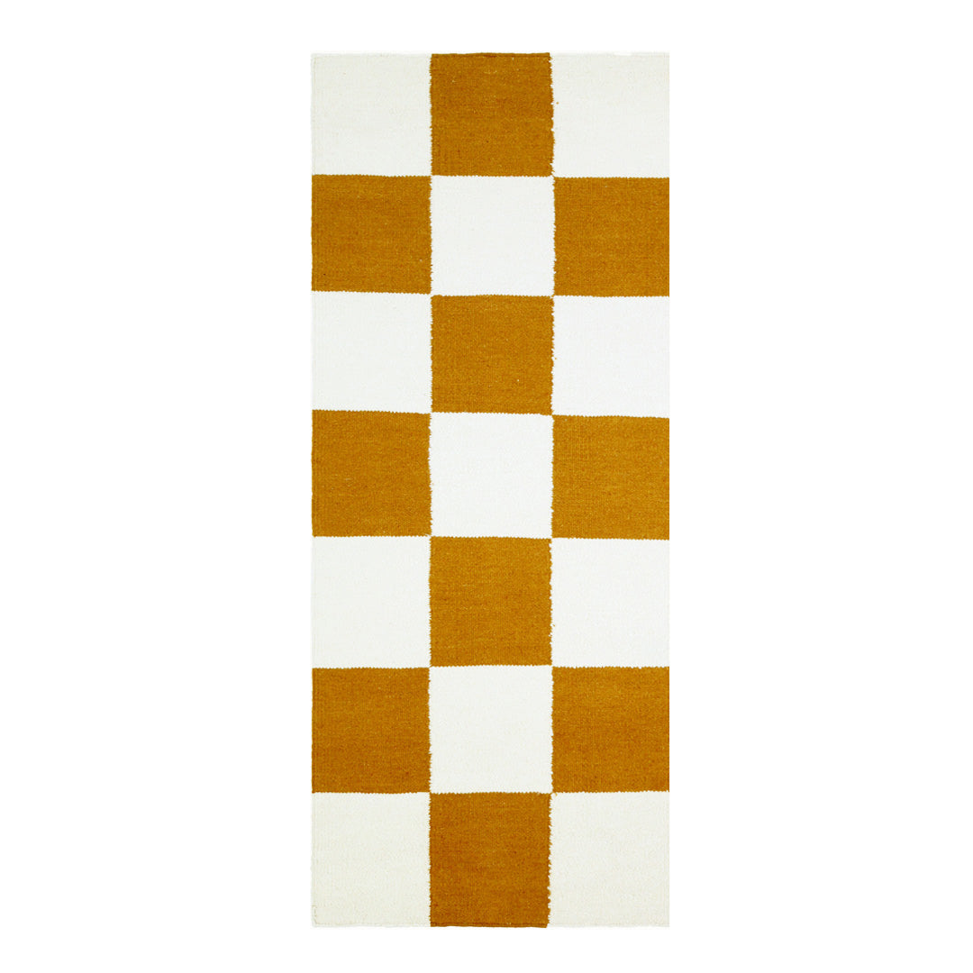 Checkers brent oransje/hvit løpere