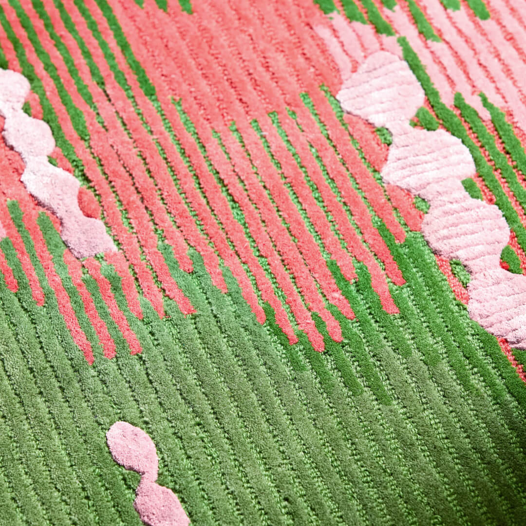 Harlequin Wilderness peridot/emerald