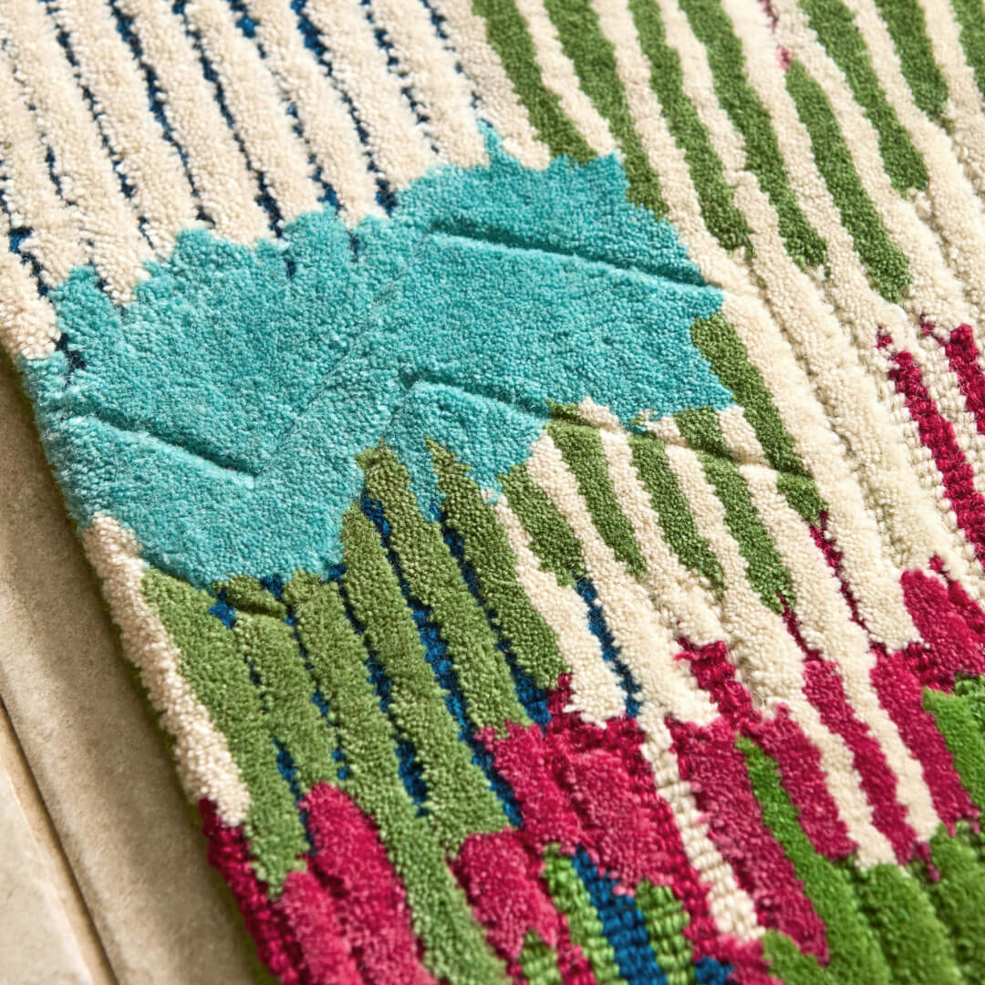 Harlequin Wilderness peridot/emerald