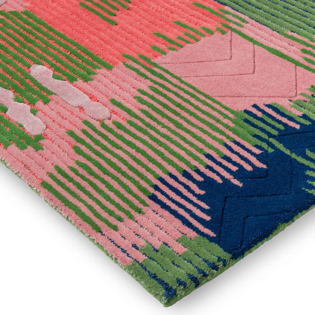 Harlequin Wilderness peridot/emerald