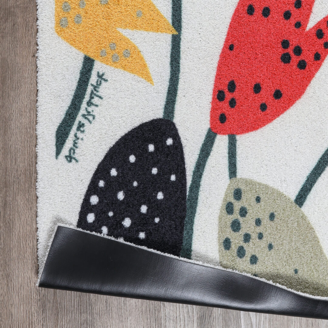 Loupelou Soft rød dørmatte