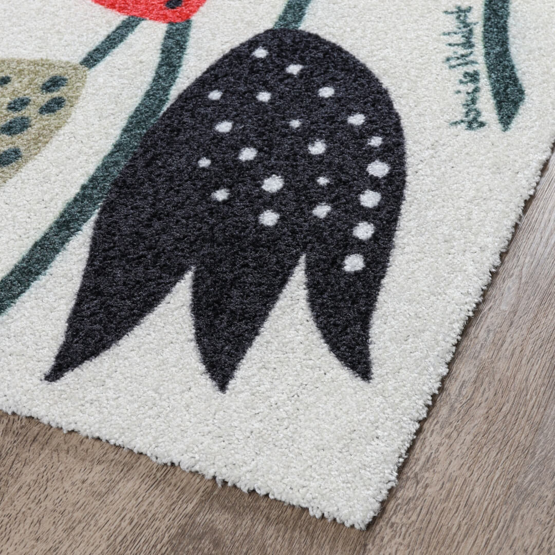 Loupelou Soft rød dørmatte