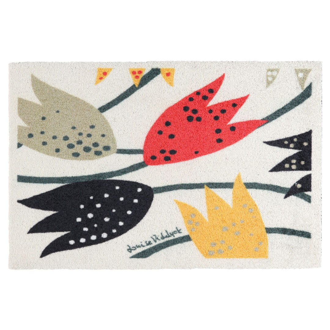 Loupelou Soft rød dørmatte