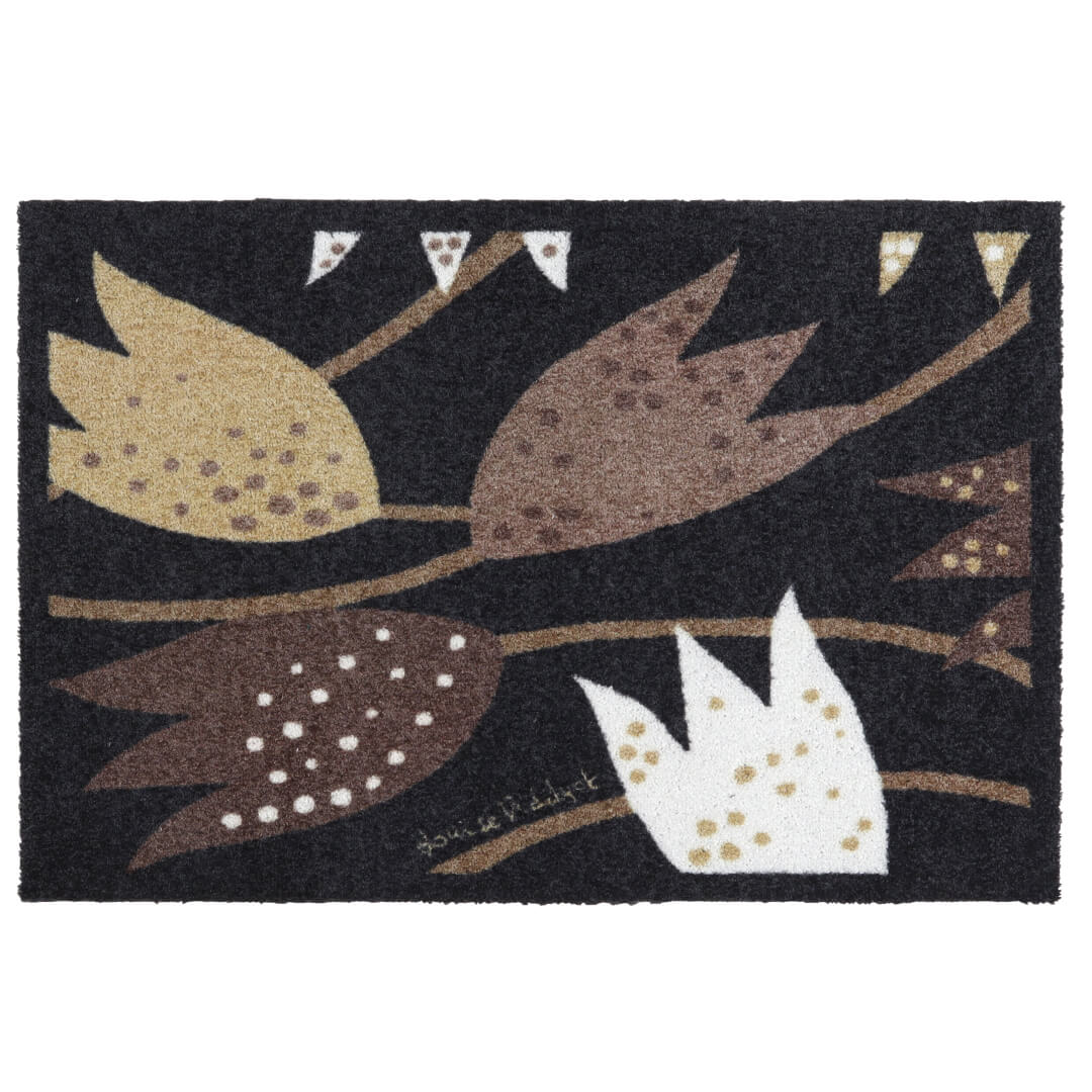 Loupelou Soft svart dørmatte