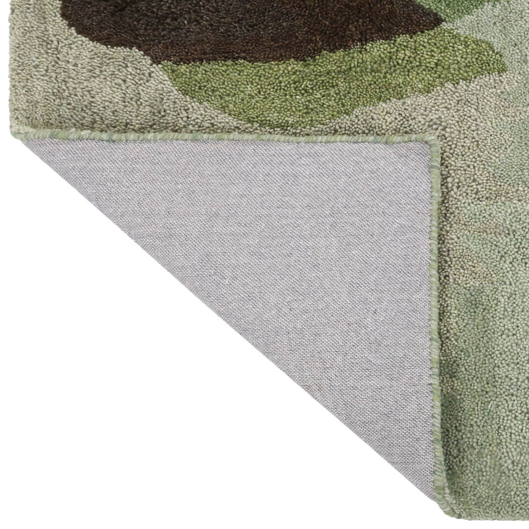 Villeng grønn teppe