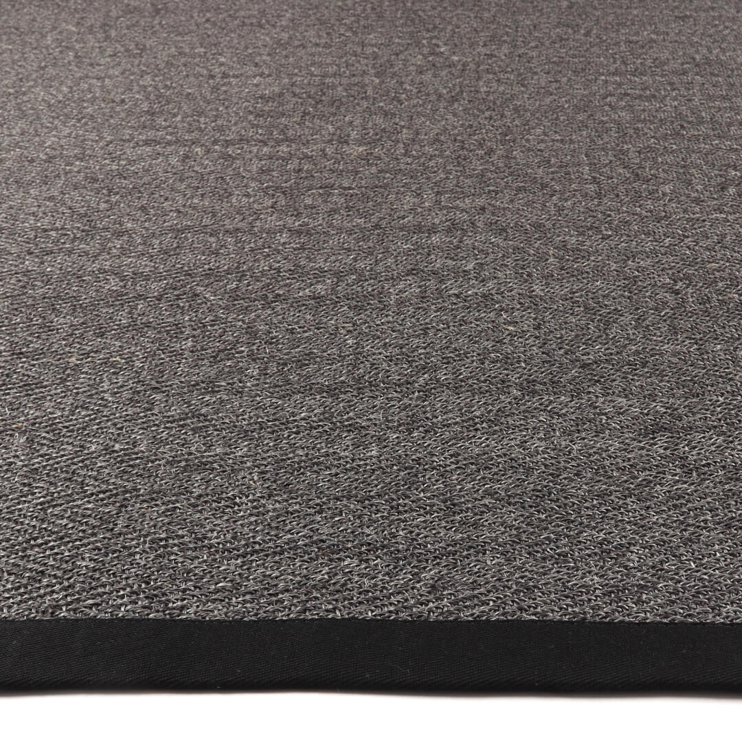 Sisal chevron antrasitt