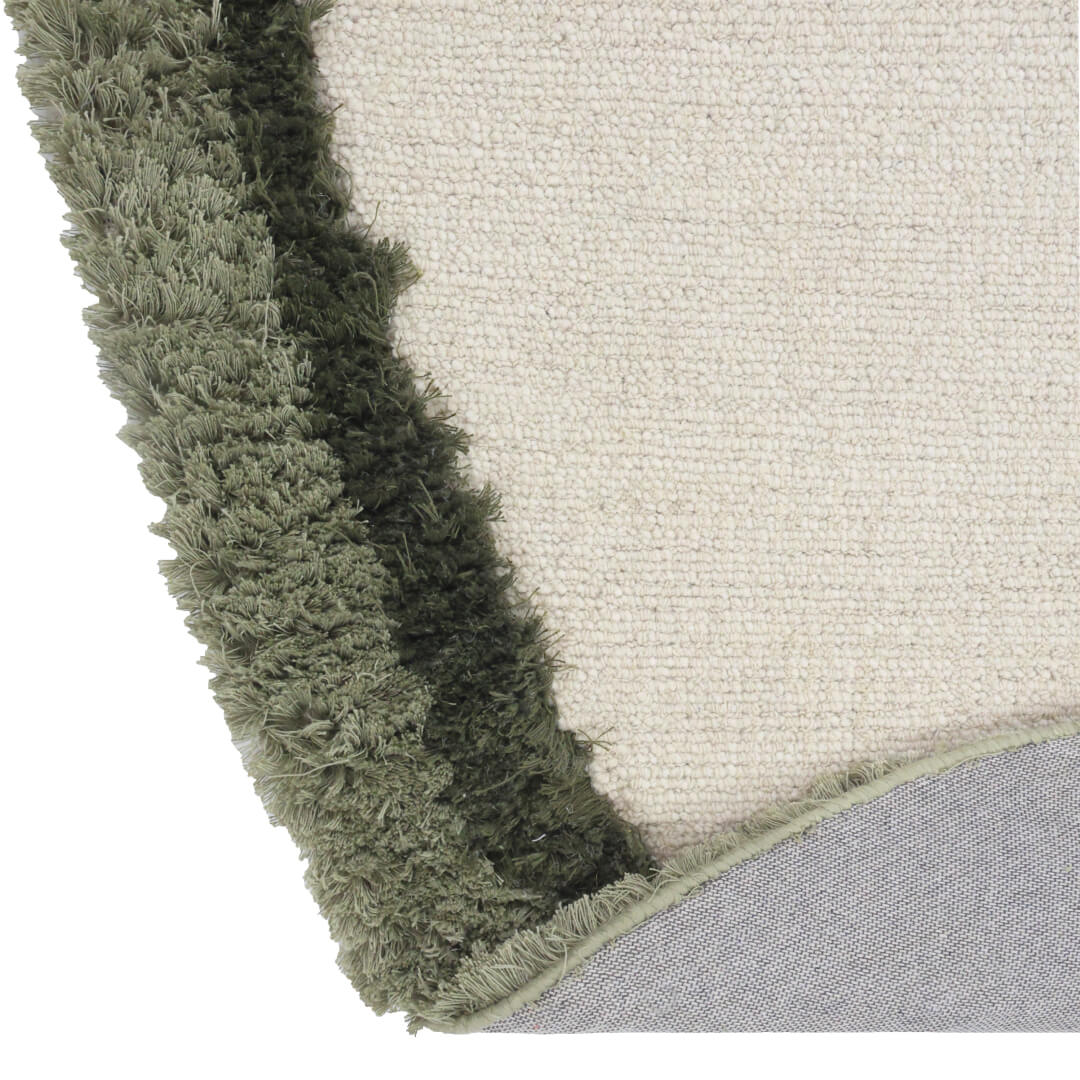 Vireo hvit/grønn teppe