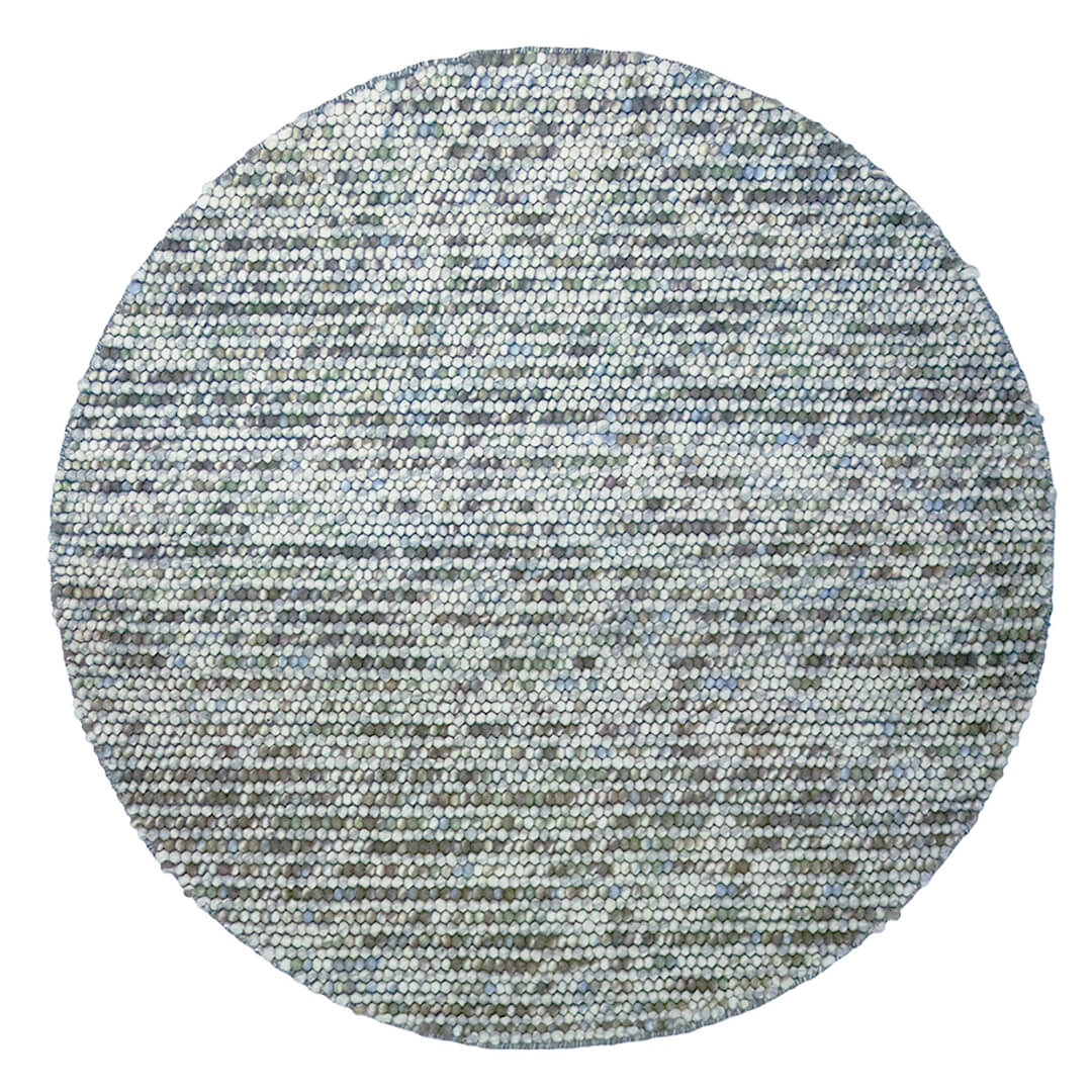 Riverstone teppe multi cobber rund